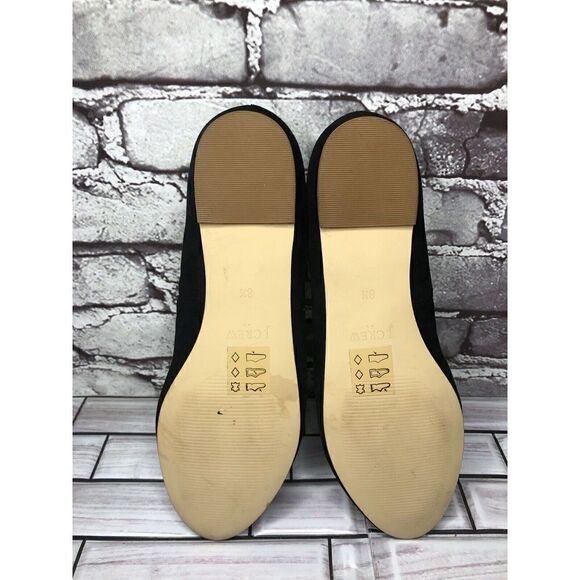 J. Crew Black Suede Leather Slip On Casual Loafers Women Sz 8.5M US/39EU - Picture 16 of 16